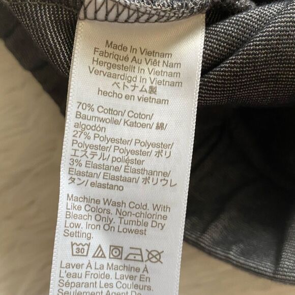 J. Crew Pants Pull On Gray Elastic Waist Pockets Womens Size Small - Picture 7 of 7